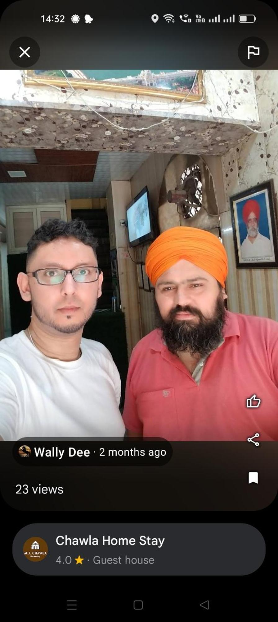 Mj Chawla Homestay Double Bed Attached Bathroom Room Amritsar Eksteriør bilde